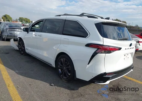 2021 Toyota Sienna Xse from USA, damaged, VIN 5TDDRKEC0MS054133